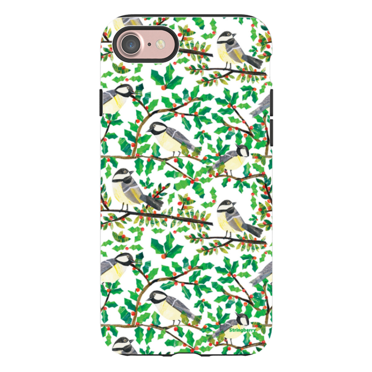 iPhone Tough Case - Chickadee By Tracey English