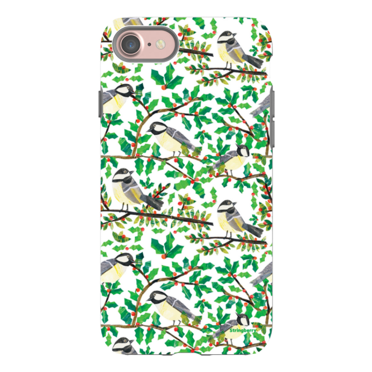 iPhone Tough Case - Chickadee By Tracey English