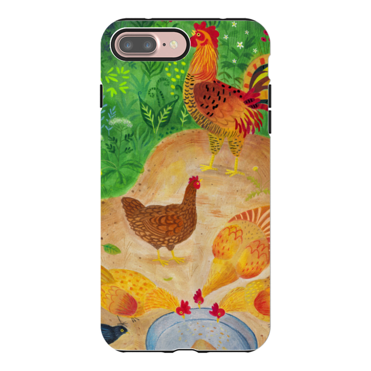 Удароустойчив калъф за iPhone - Пилета от Bex Parkin