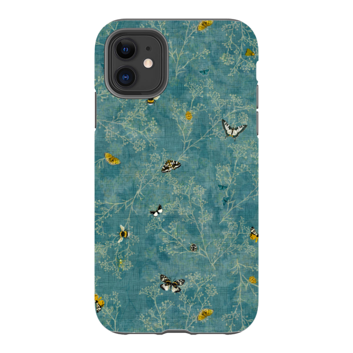 iPhone Tough Case - Chinoiserie Garden Soft Sage By Katherine Quinn