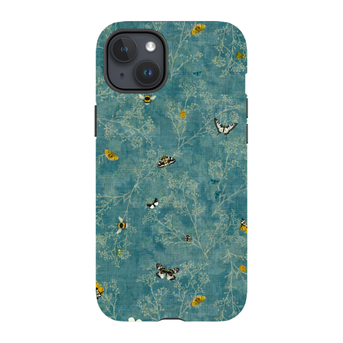 iPhone Tough Case - Chinoiserie Garden Soft Sage By Katherine Quinn