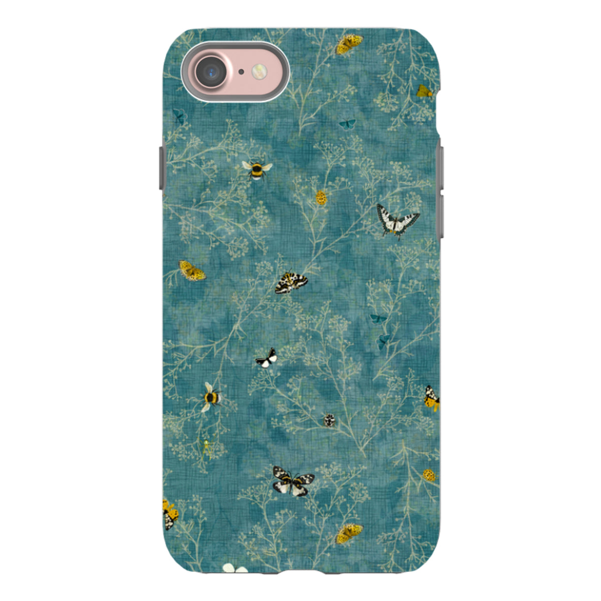 iPhone Tough Case - Chinoiserie Garden Soft Sage By Katherine Quinn