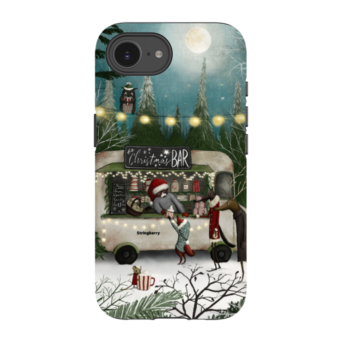 iPhone Tough Case - Christmas Bar By Maja Lindberg