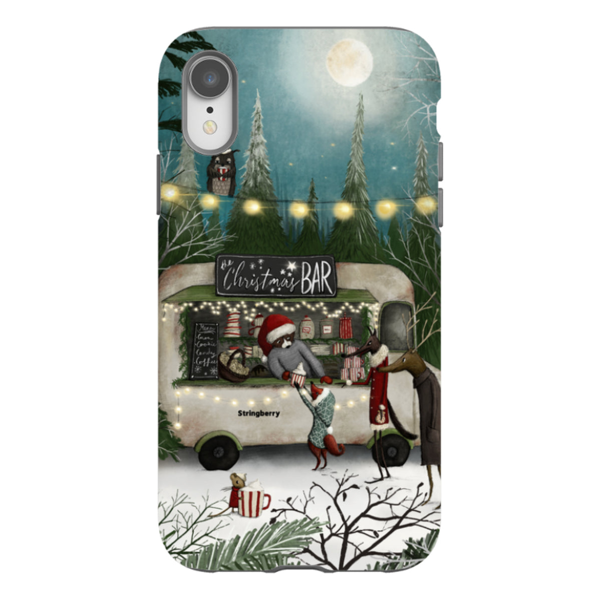 iPhone Tough Case - Christmas Bar By Maja Lindberg