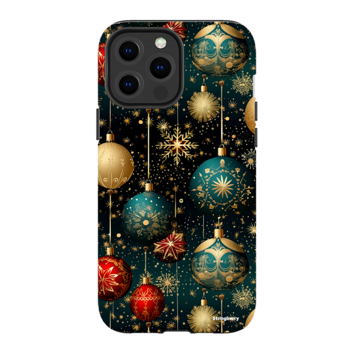 iPhone Tough Case - Christmas Baubles II