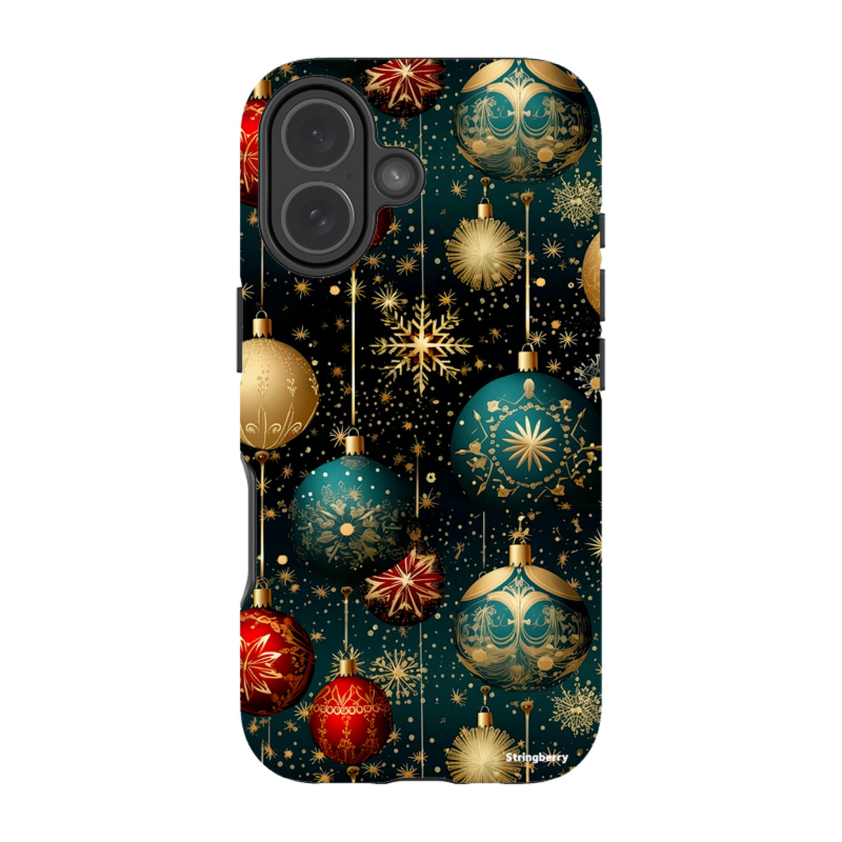 iPhone Tough Case - Christmas Baubles II