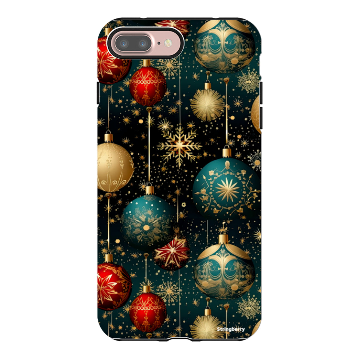 iPhone Tough Case - Christmas Baubles II