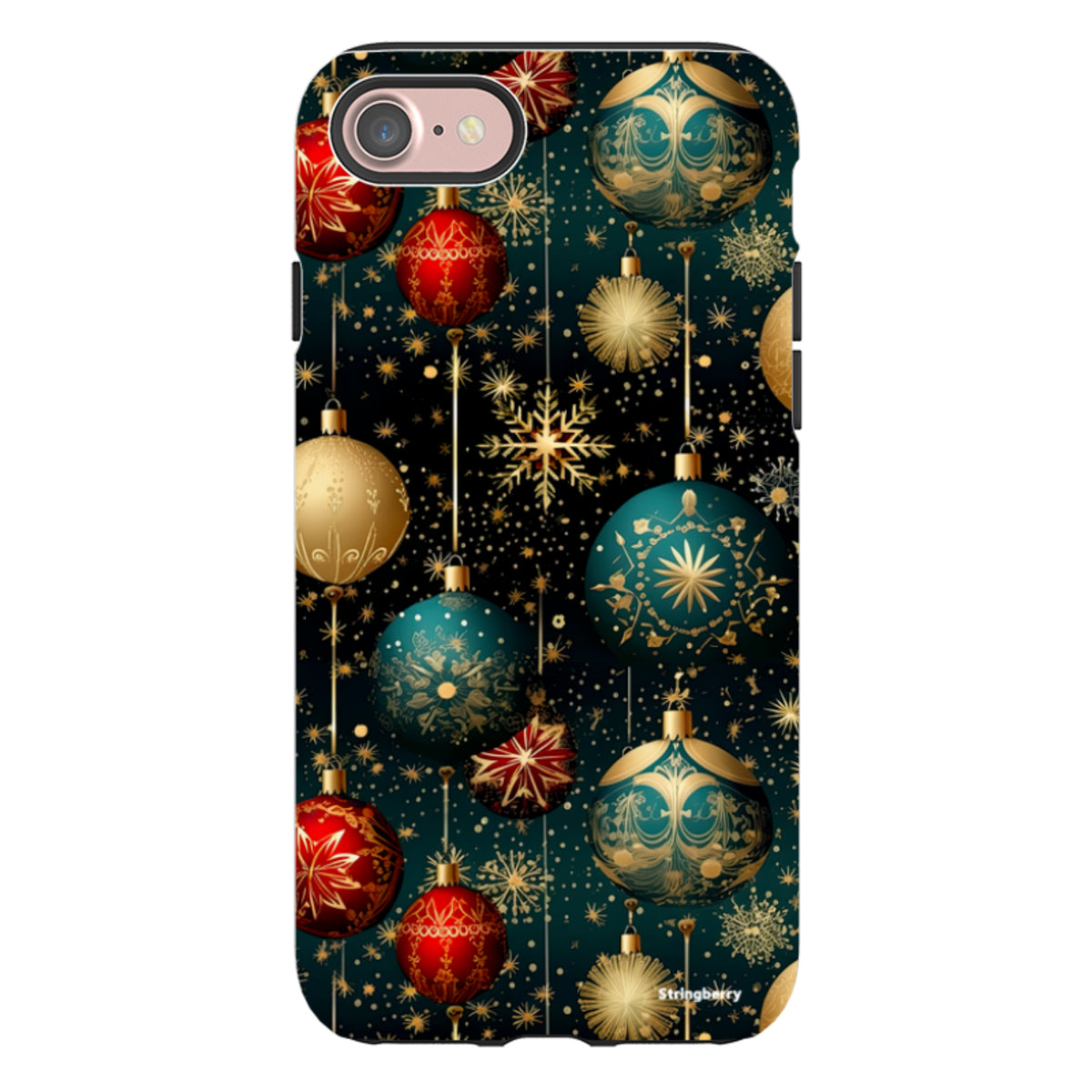 iPhone Tough Case - Christmas Baubles II