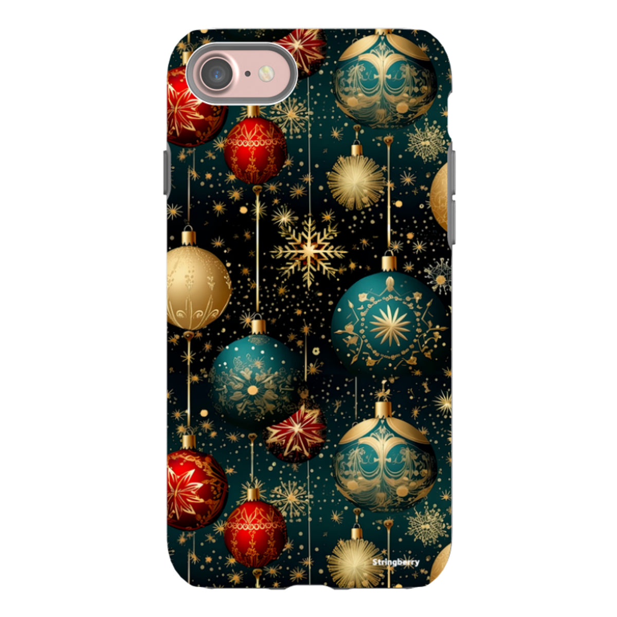 iPhone Tough Case - Christmas Baubles II