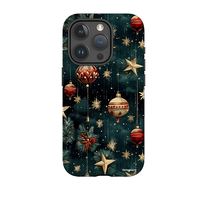 Издръжлив кейс за iPhone - Коледни топки III