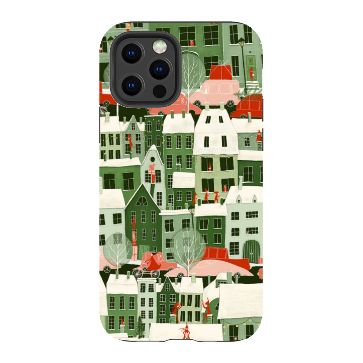 iPhone Tough Case - Christmas City By Maja Lindberg