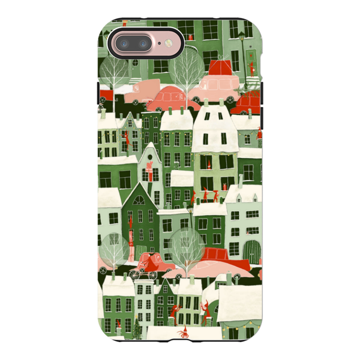 iPhone Tough Case - Christmas City By Maja Lindberg