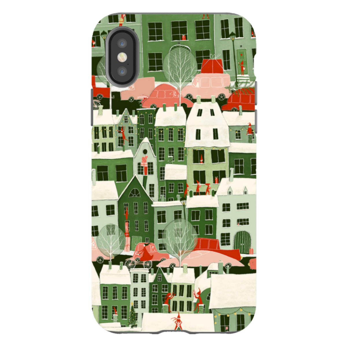 iPhone Tough Case - Christmas City By Maja Lindberg