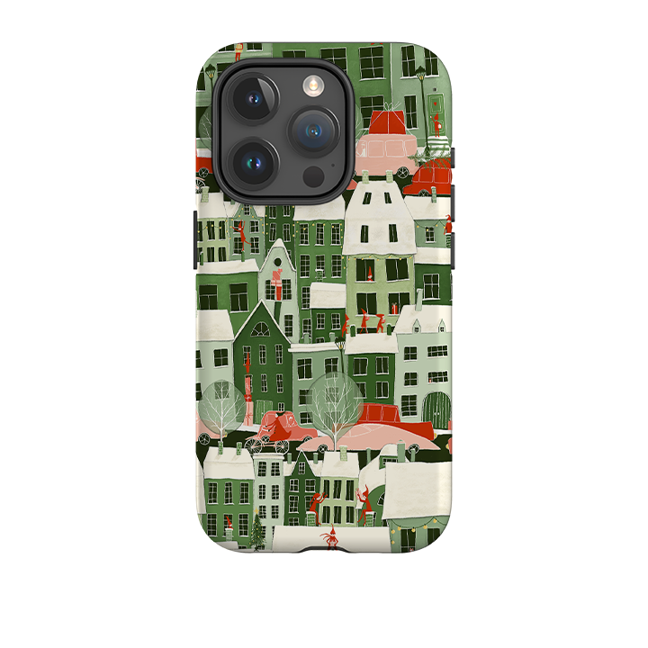 iPhone Tough Case - Christmas City By Maja Lindberg
