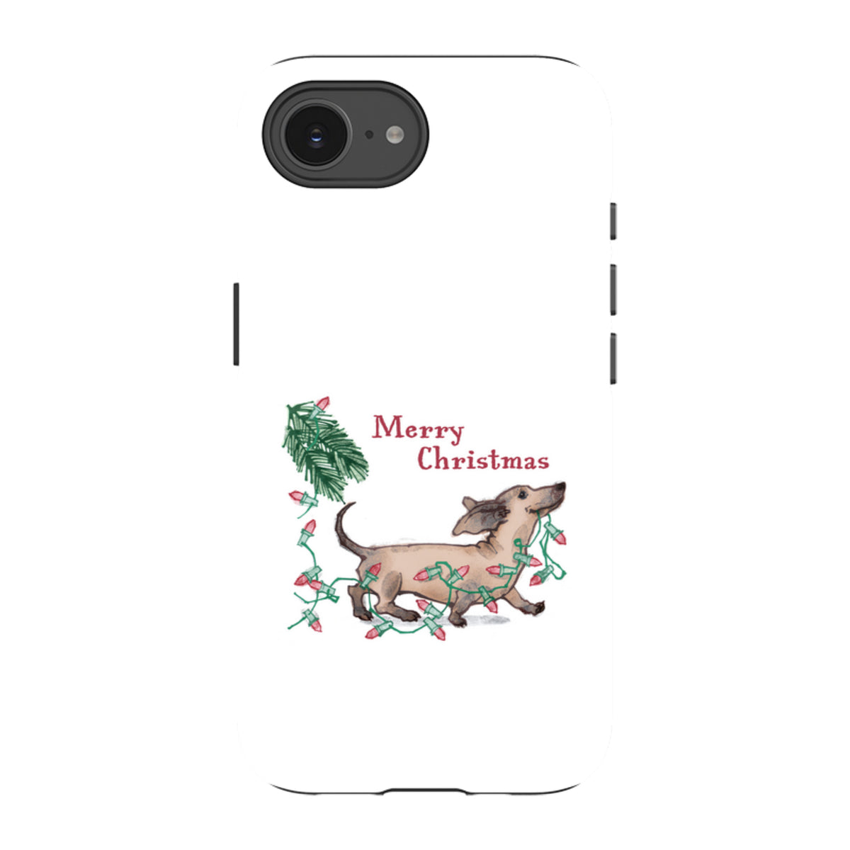 iPhone Hülle Robust - Weihnachtsdackel Von Liane Payne