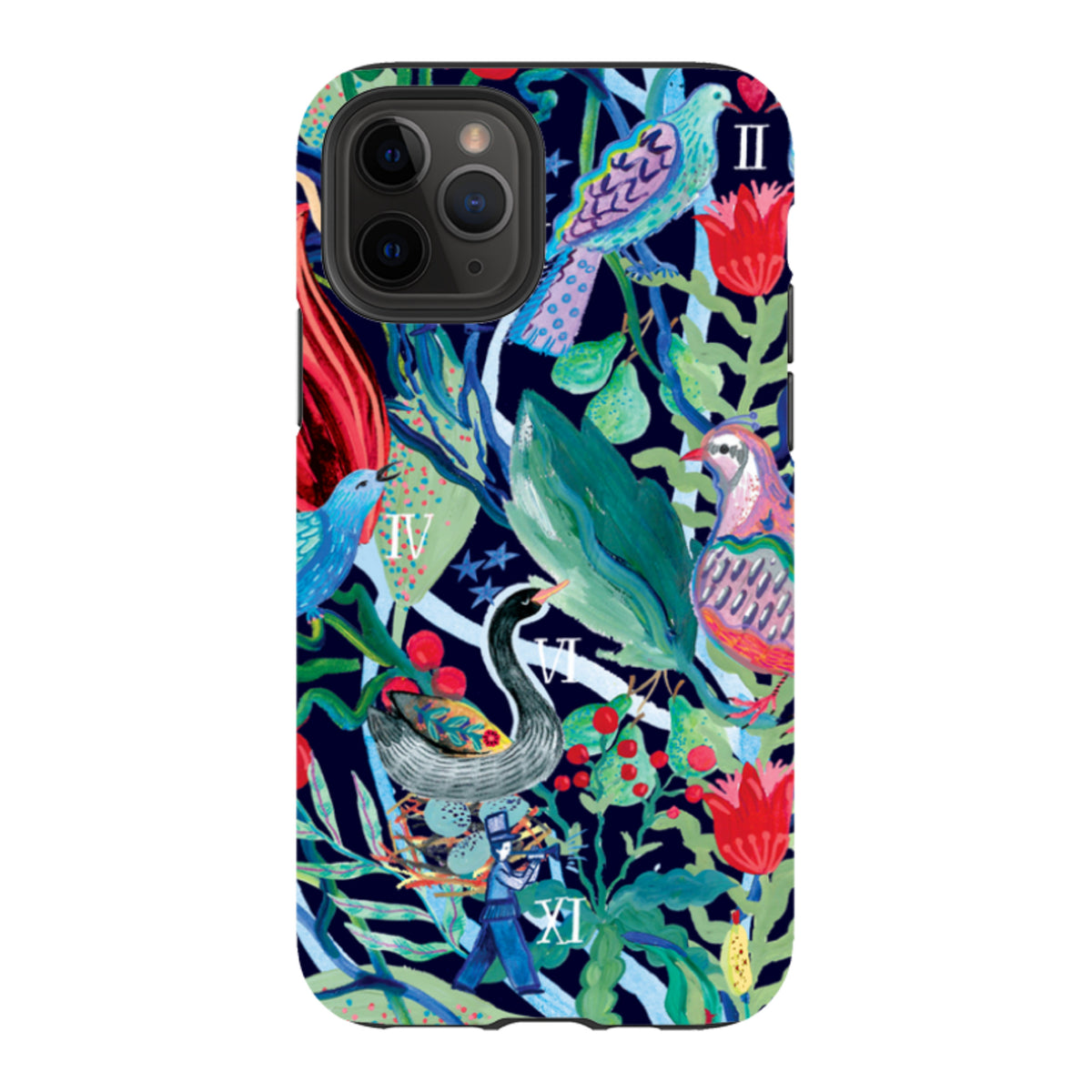 iPhone Tough Case - Christmas Days I By Emma Frances Grant