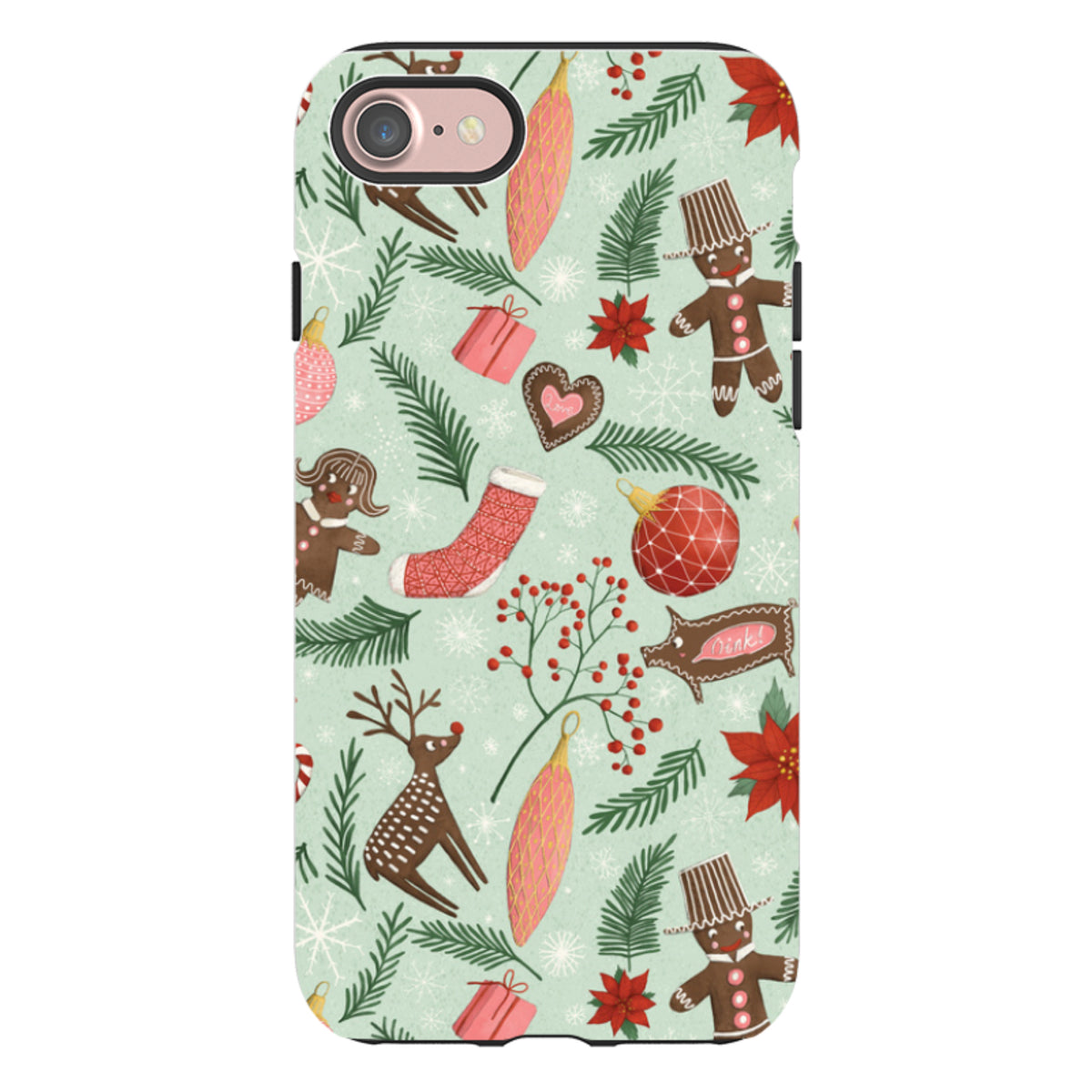iPhone Tough Case - Christmas Feeling By Maja Lindberg