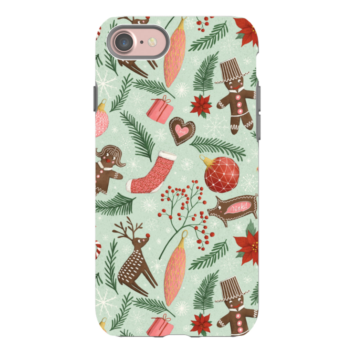 iPhone Tough Case - Christmas Feeling By Maja Lindberg