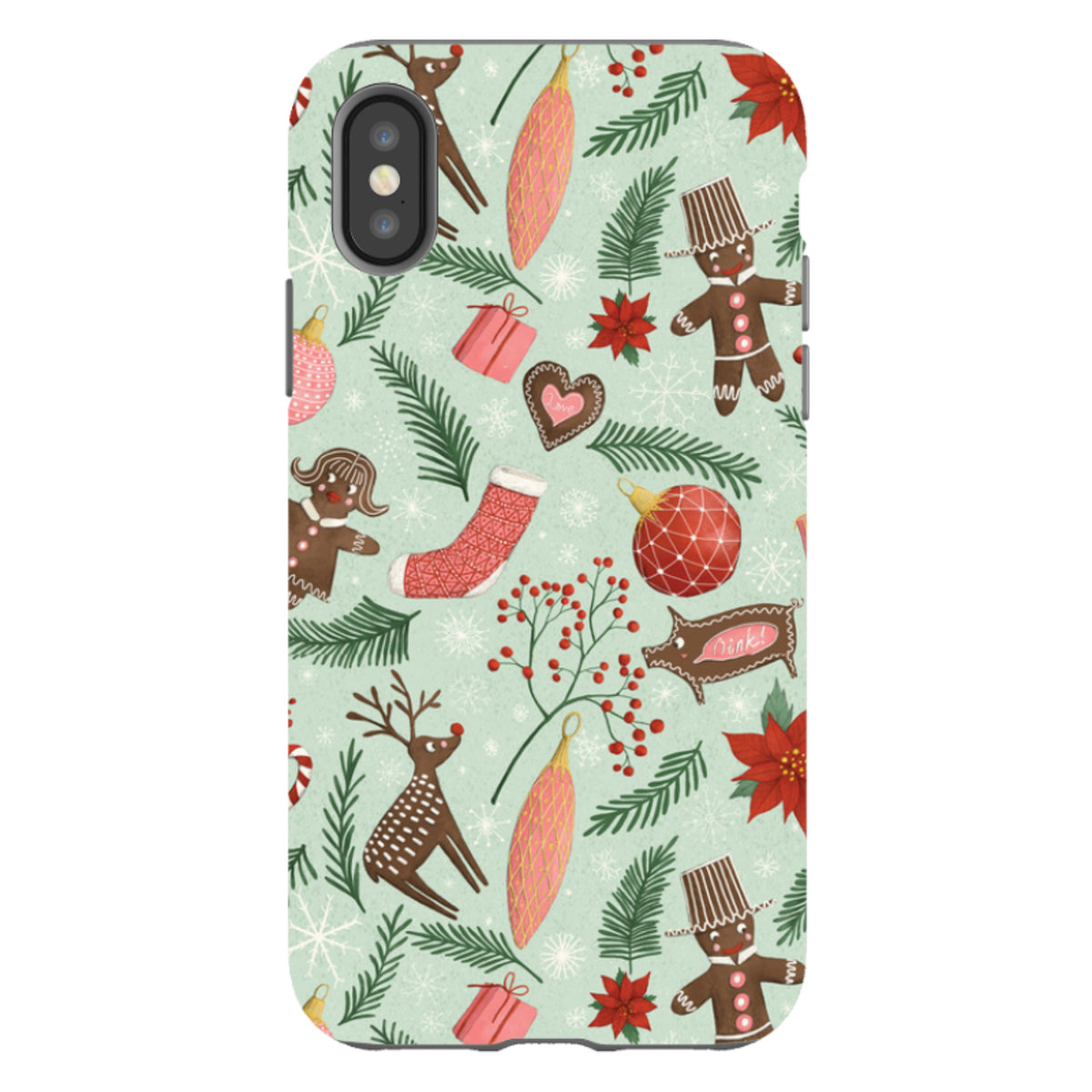 iPhone Tough Case - Christmas Feeling By Maja Lindberg