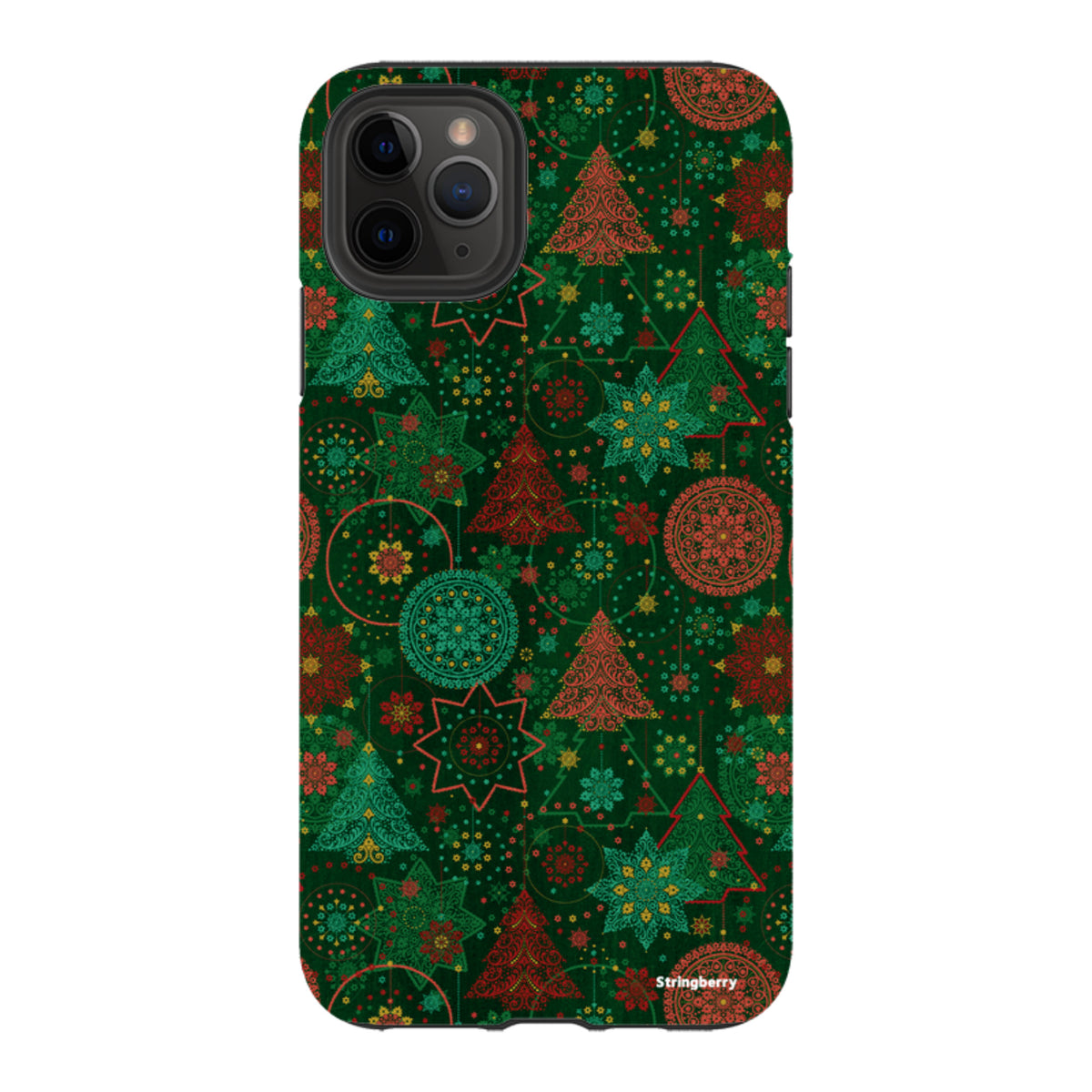 iPhone Tough Case - Christmas Forest By Natalie Pedetti Prack