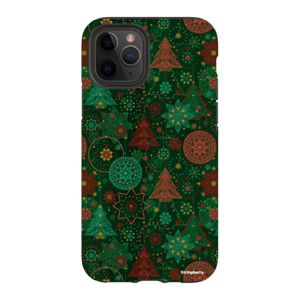iPhone Tough Case - Christmas Forest By Natalie Pedetti Prack