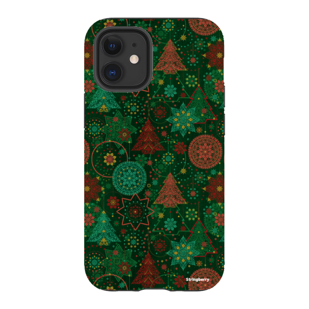 iPhone Tough Case - Christmas Forest By Natalie Pedetti Prack