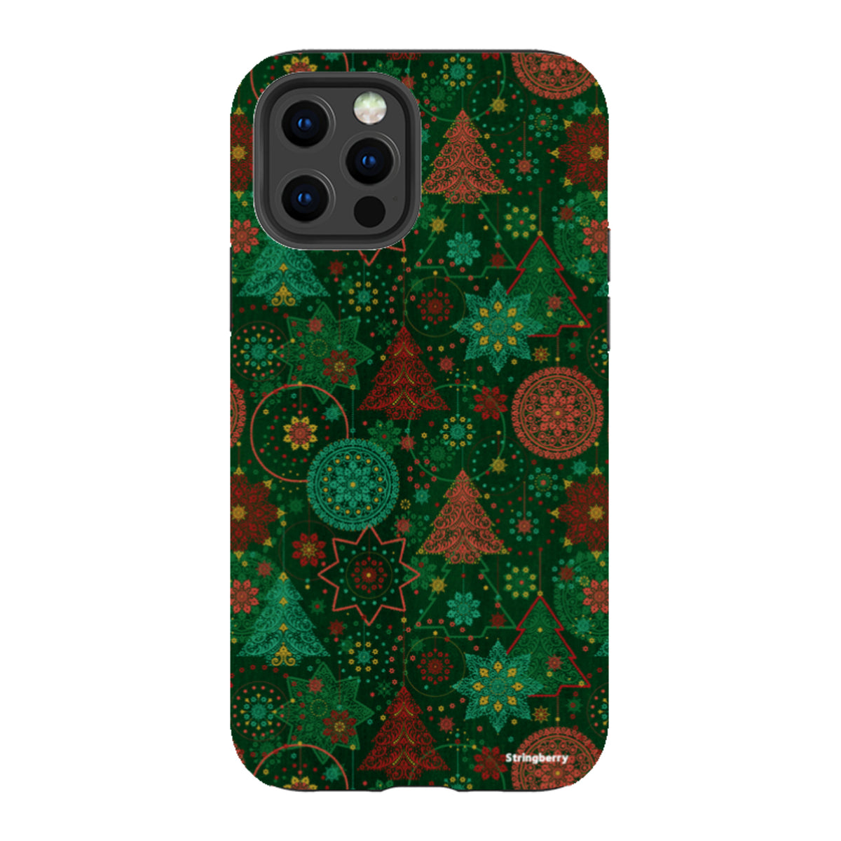 iPhone Tough Case - Christmas Forest By Natalie Pedetti Prack