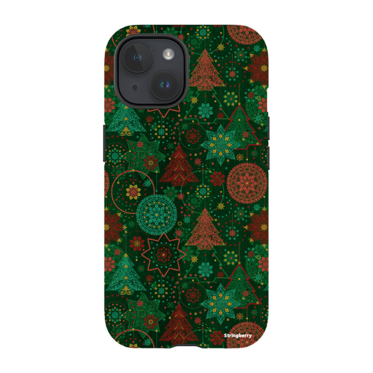 iPhone Tough Case - Christmas Forest By Natalie Pedetti Prack