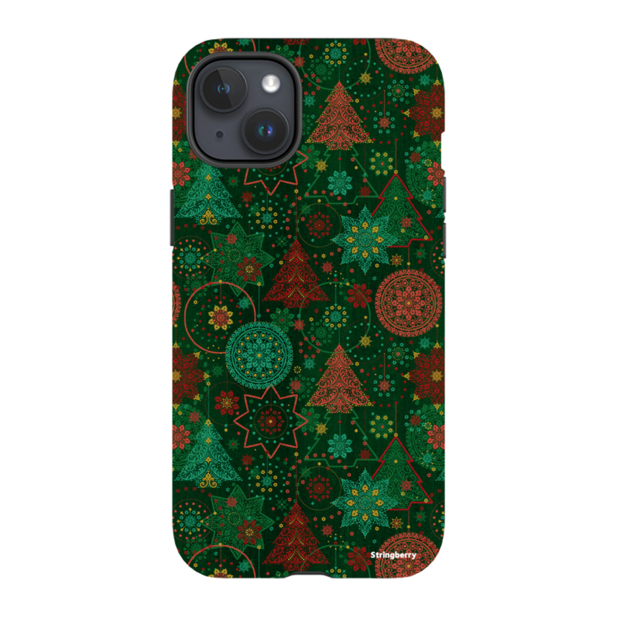 iPhone Tough Case - Christmas Forest By Natalie Pedetti Prack