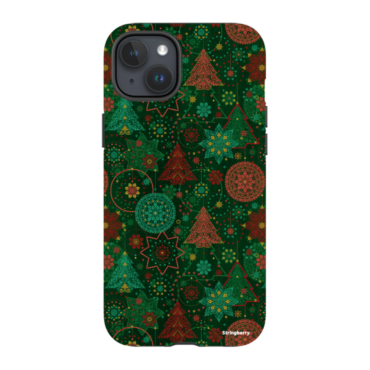 iPhone Tough Case - Christmas Forest By Natalie Pedetti Prack