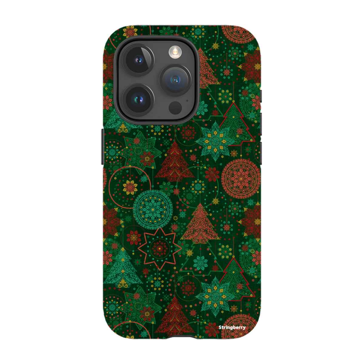 iPhone Tough Case - Christmas Forest By Natalie Pedetti Prack