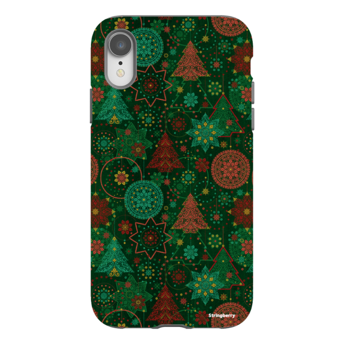 iPhone Tough Case - Christmas Forest By Natalie Pedetti Prack