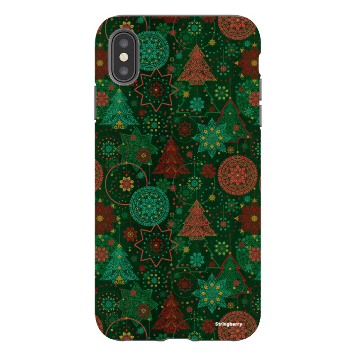 iPhone Tough Case - Christmas Forest By Natalie Pedetti Prack