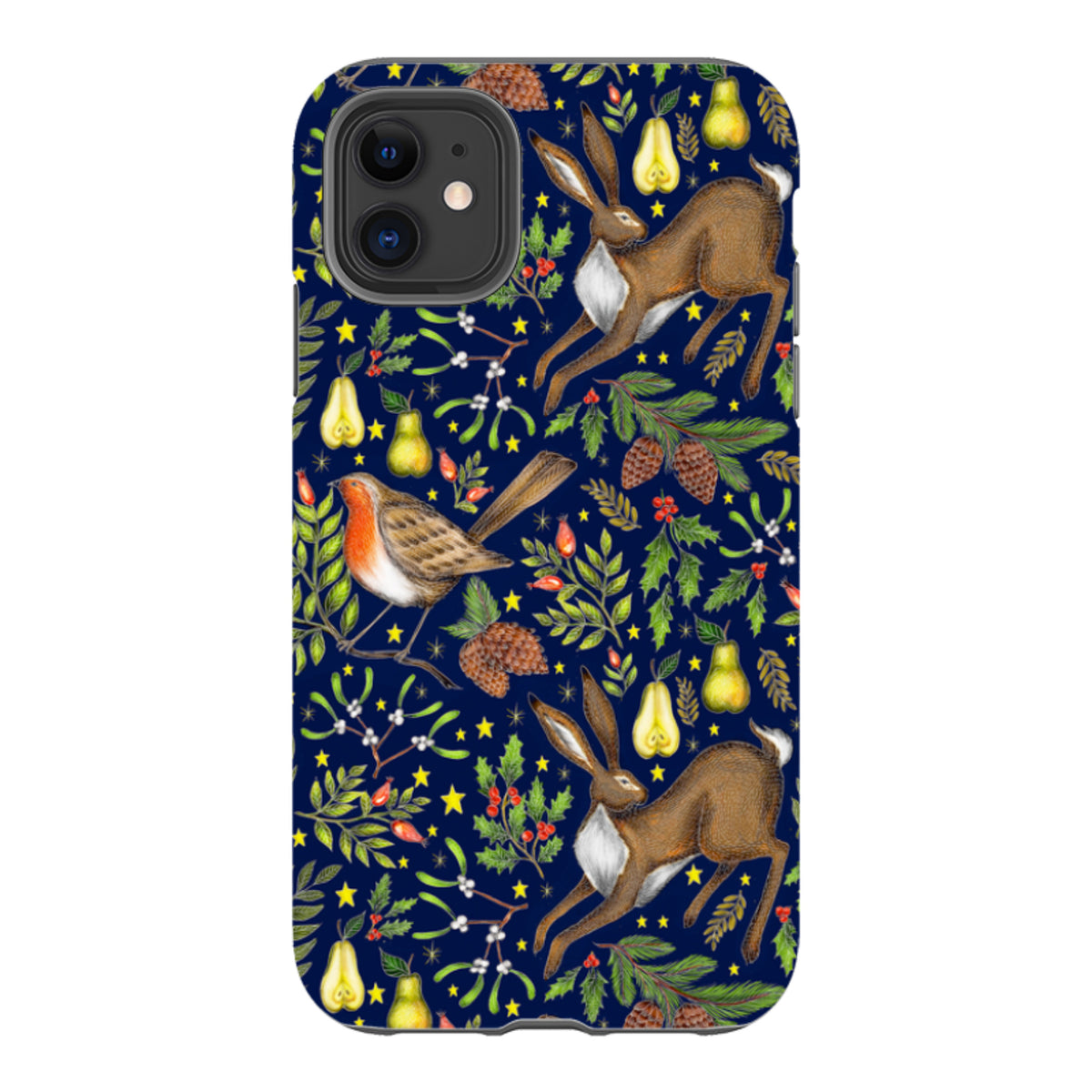 iPhone Tough Case - Christmas Garden By Catherine Rowe