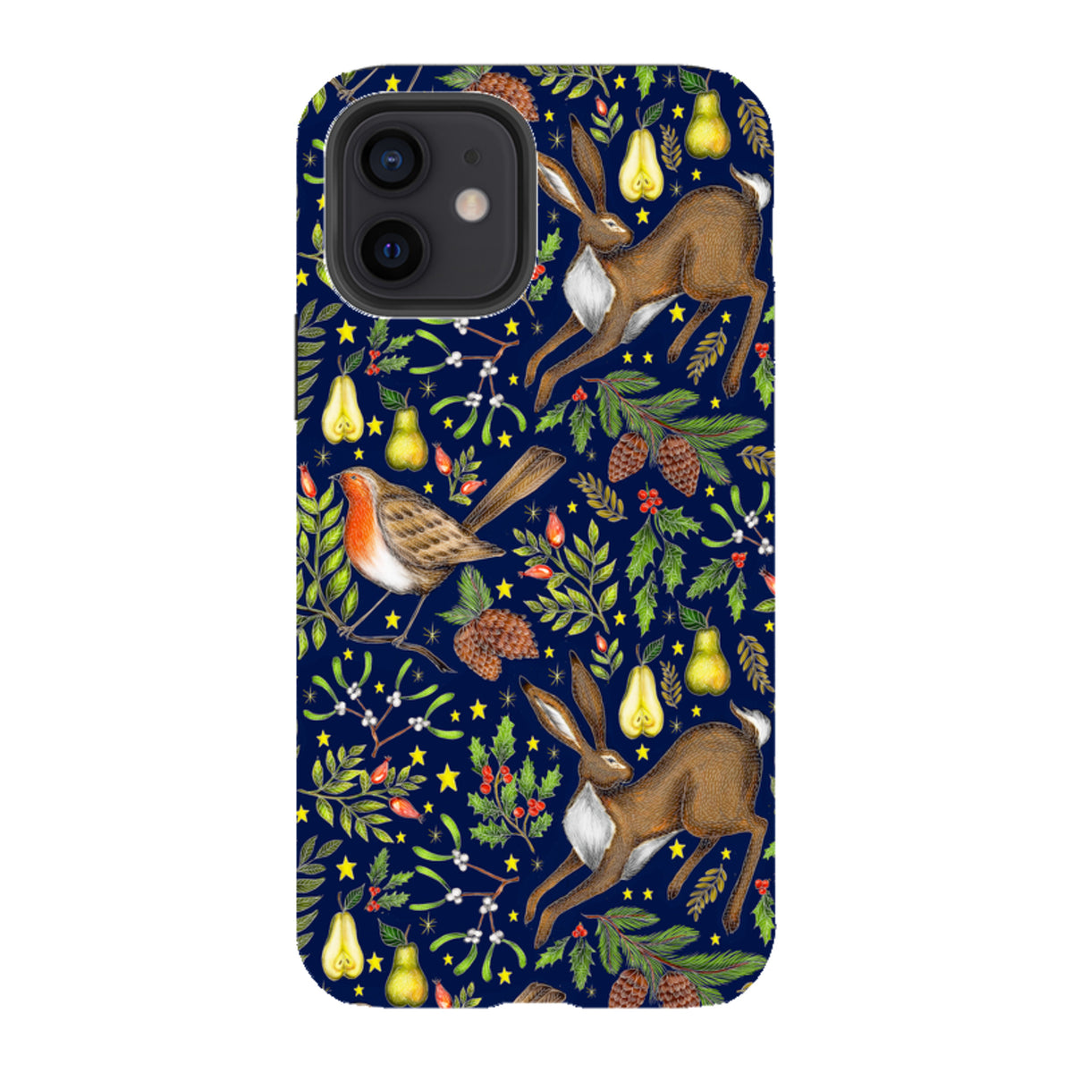 iPhone Tough Case - Christmas Garden By Catherine Rowe