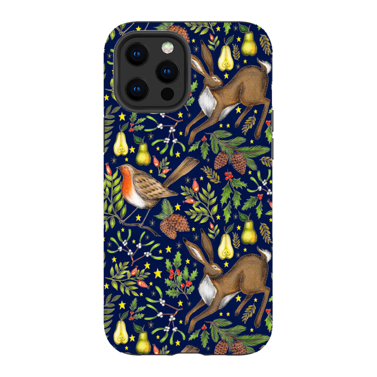 iPhone Tough Case - Christmas Garden By Catherine Rowe