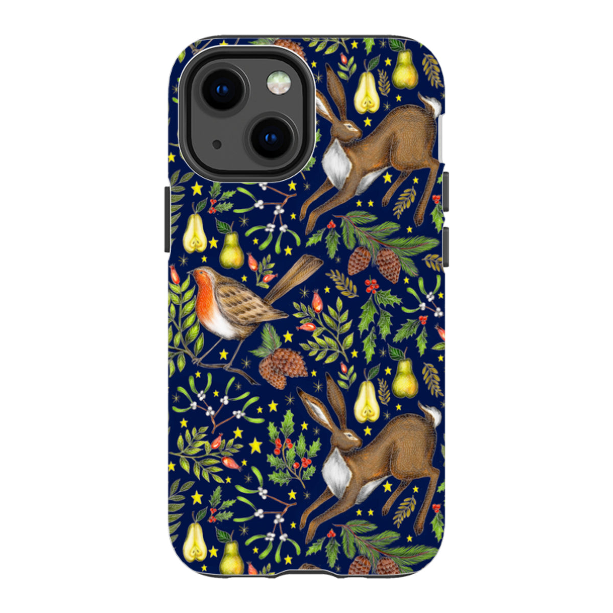 iPhone Tough Case - Christmas Garden By Catherine Rowe
