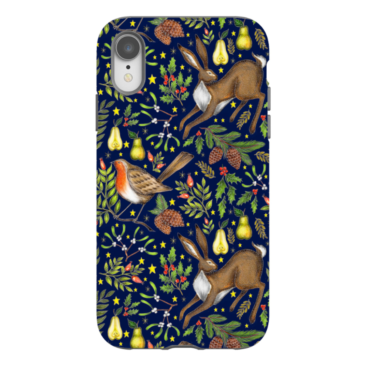 iPhone Tough Case - Christmas Garden By Catherine Rowe