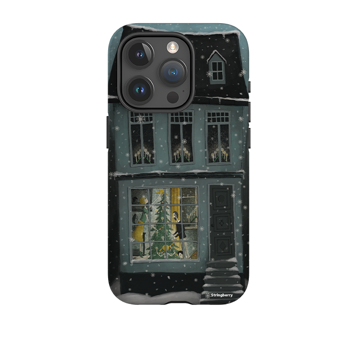 iPhone Tough Case - Christmas House By Maja Lindberg