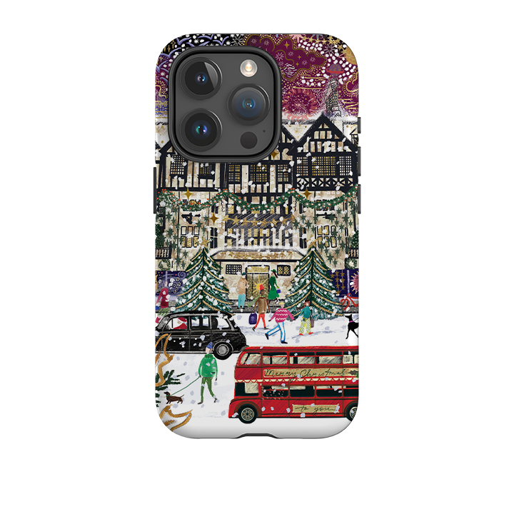 iPhone Tough Case - Christmas In London By Emma Frances Grant