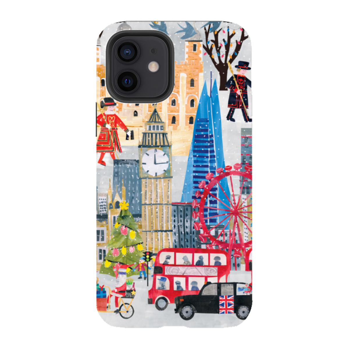 iPhone Tough Case - Christmas In London By Tracey English