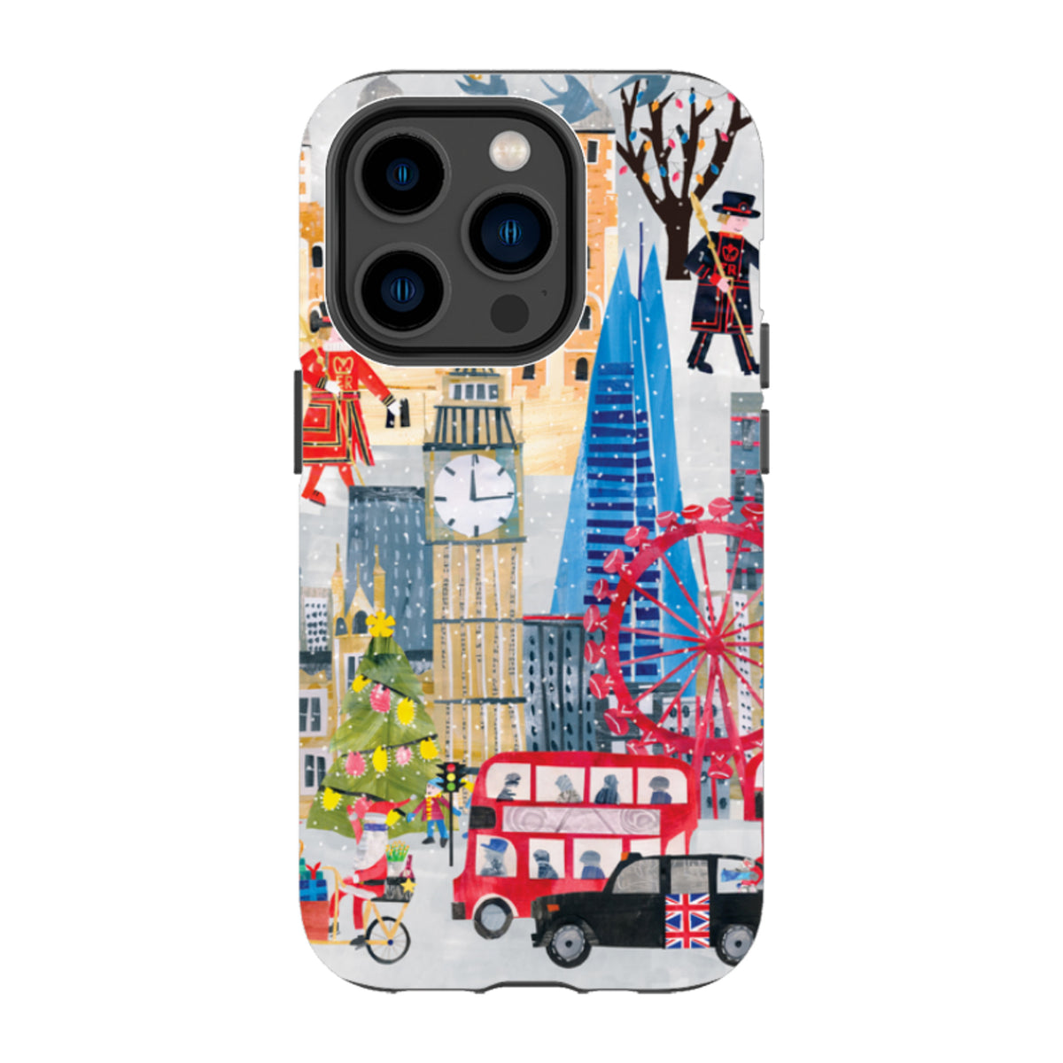 iPhone Tough Case - Christmas In London By Tracey English