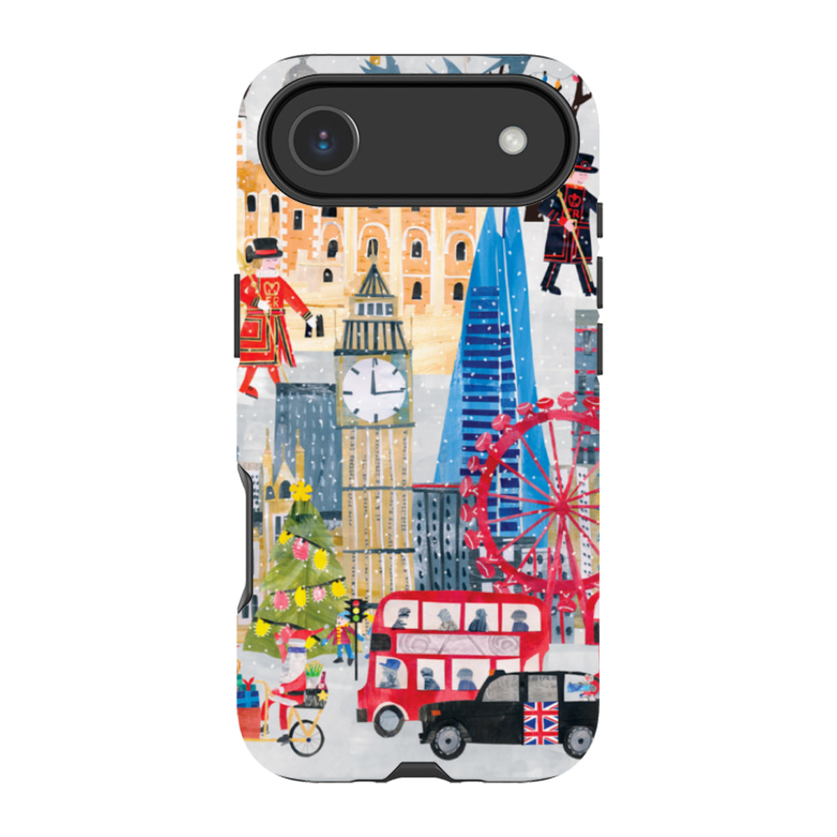 iPhone Tough Case - Christmas In London By Tracey English
