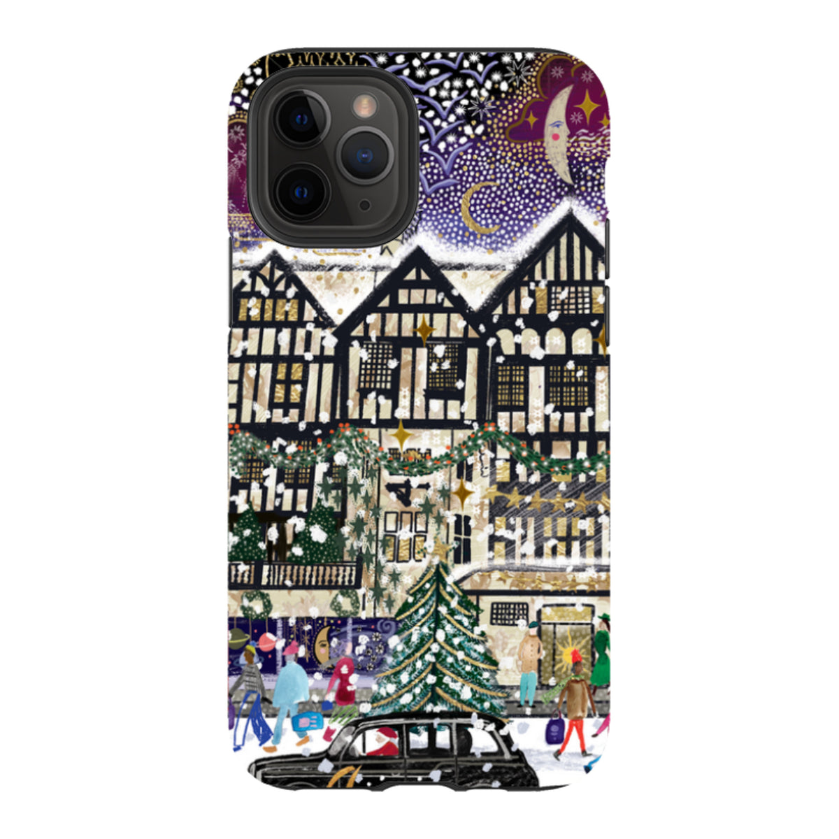 iPhone Tough Case - Christmas In London II By Emma Frances Grant