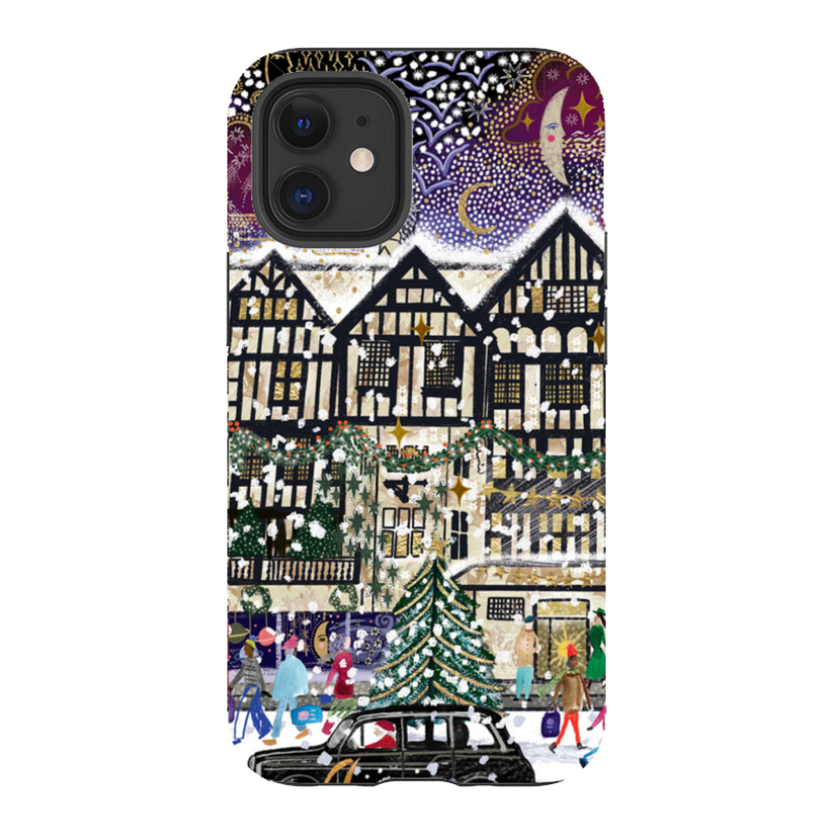 iPhone Tough Case - Christmas In London II By Emma Frances Grant