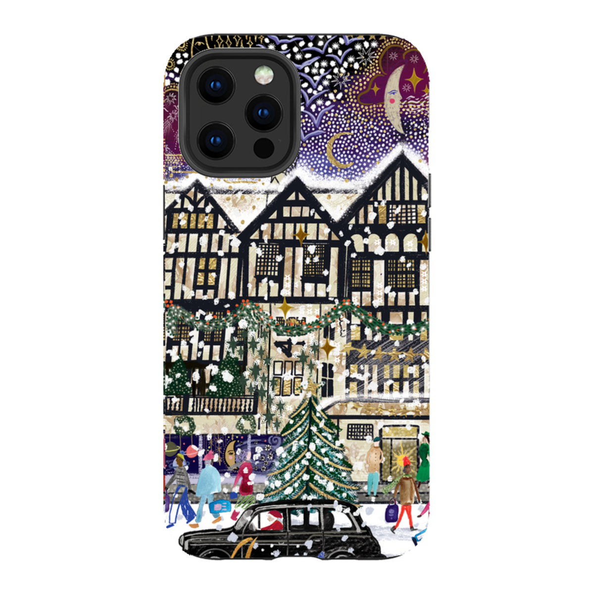 iPhone Tough Case - Christmas In London II By Emma Frances Grant