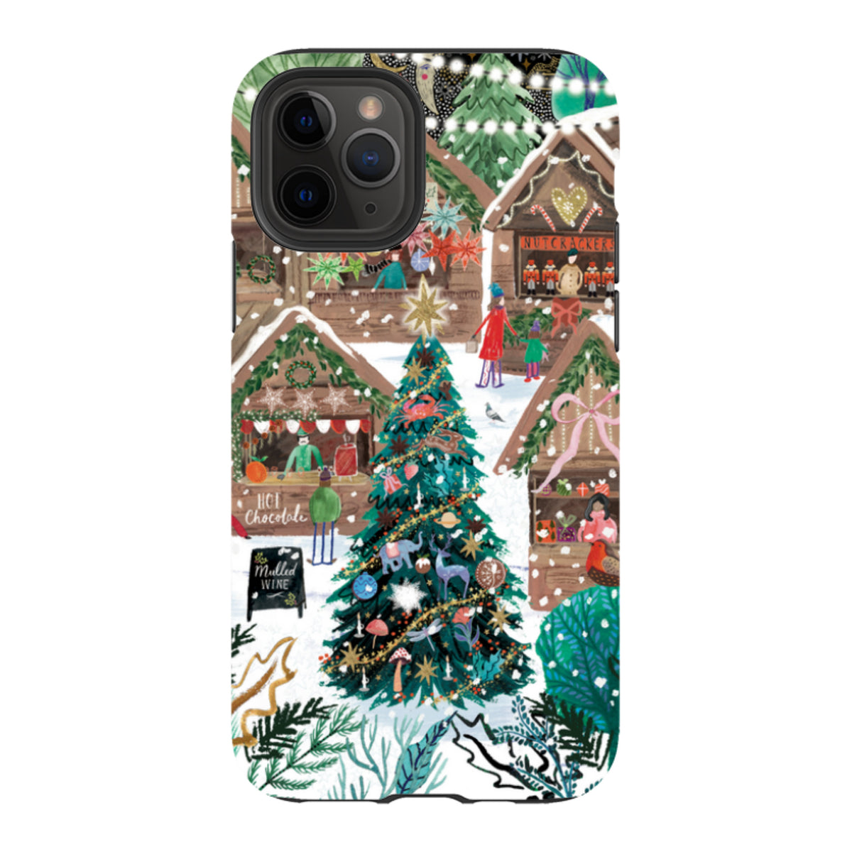 iPhone Tough Case - Christmas Market Magic By Emma Frances Grant