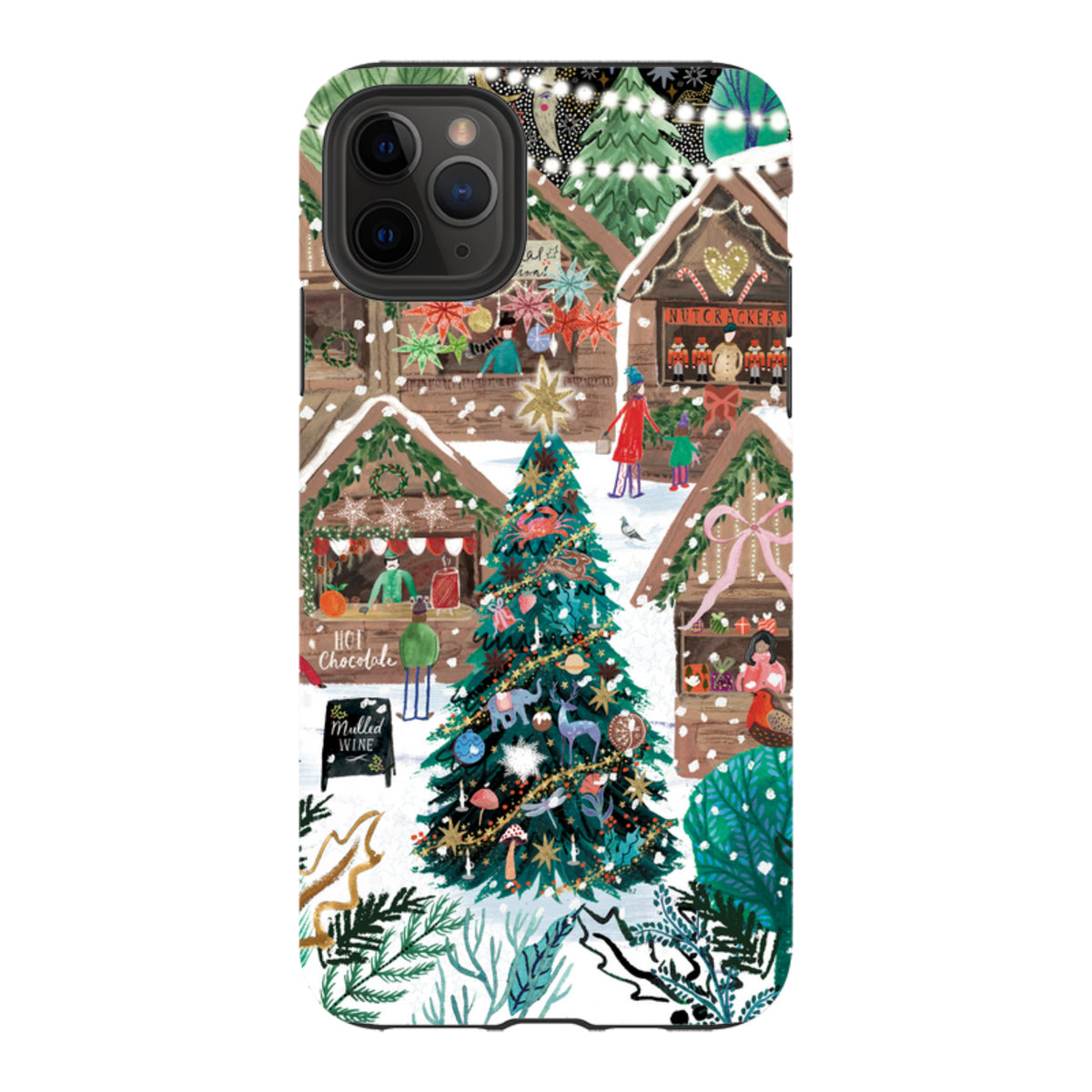 iPhone Tough Case - Christmas Market Magic By Emma Frances Grant