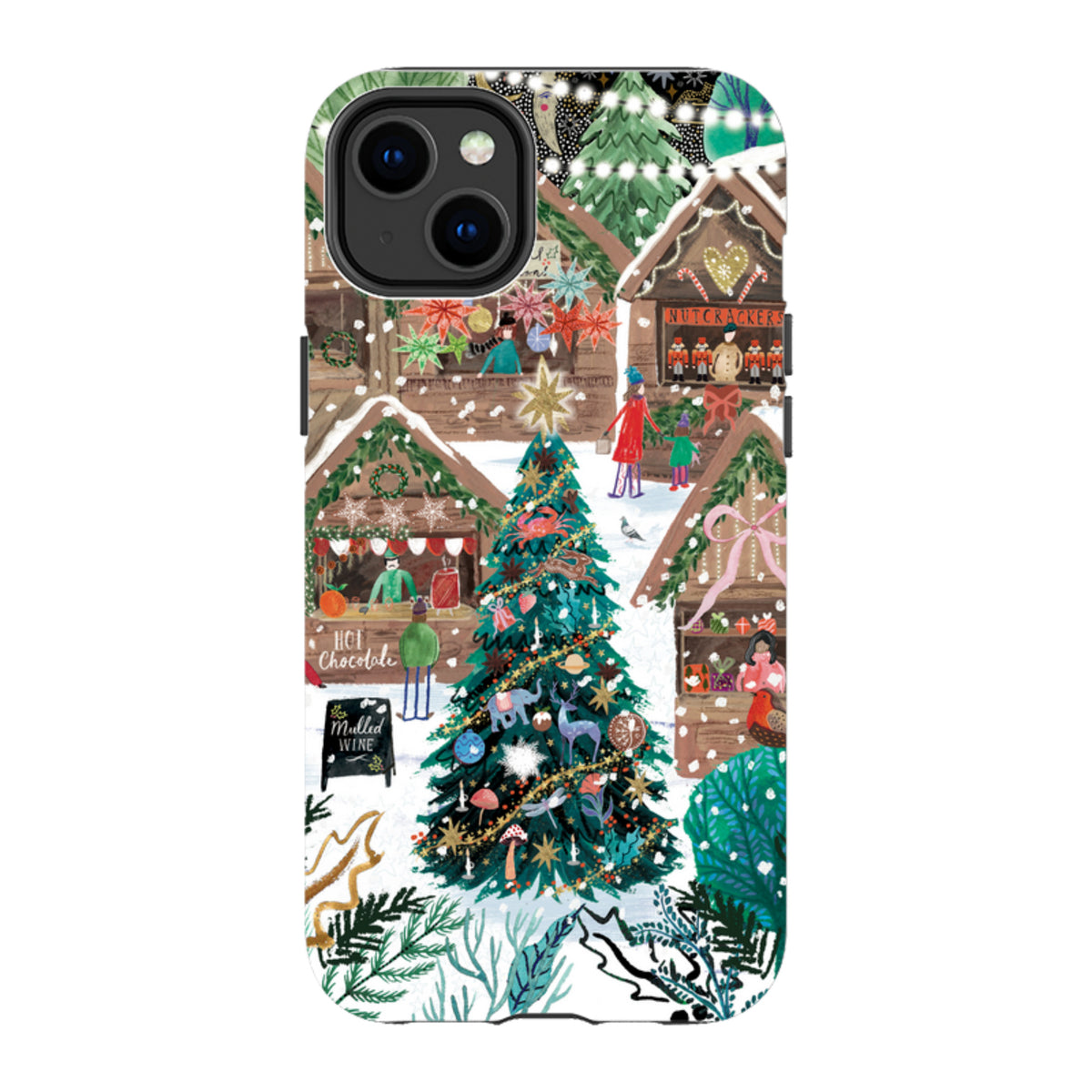 iPhone Tough Case - Christmas Market Magic By Emma Frances Grant
