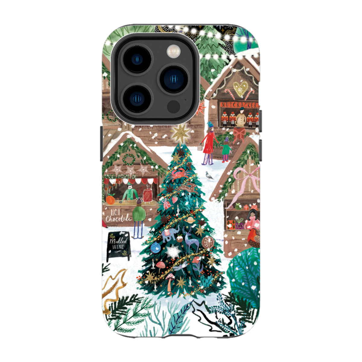 iPhone Tough Case - Christmas Market Magic By Emma Frances Grant